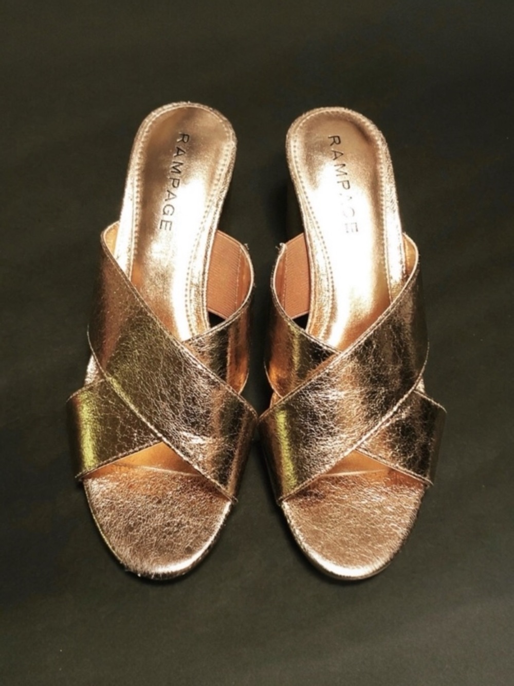 Rose Gold Sandals